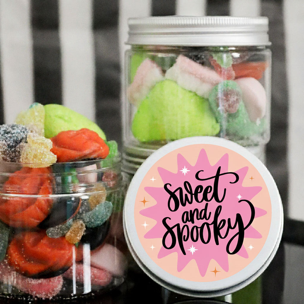 Jar S Sweet and Spooky Pink candy