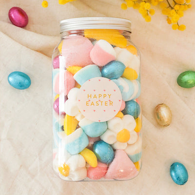 XL Happy Easter 2022 doces e chocolate