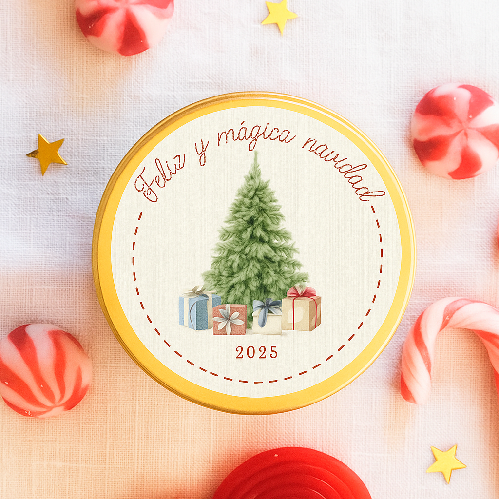 Bote golosinas Petit Nöel Navidad