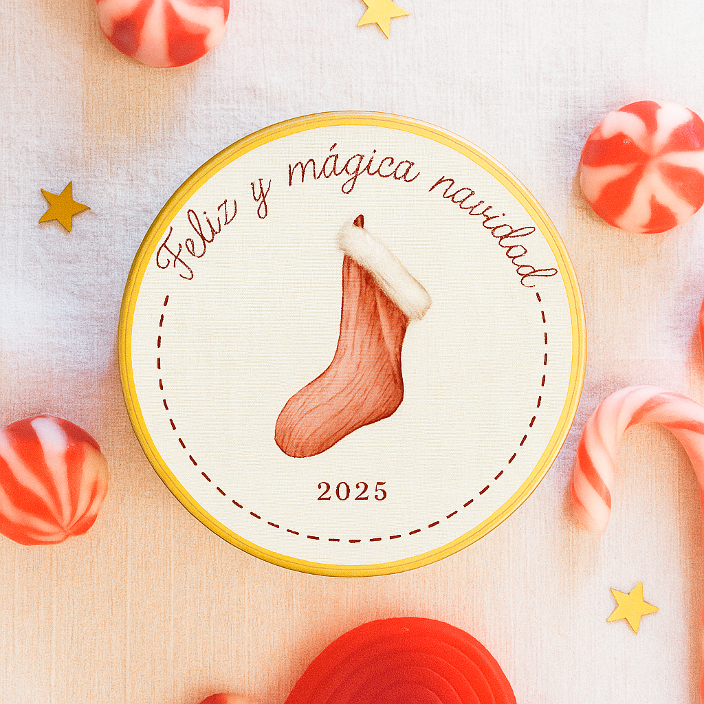 Bote golosinas Petit Nöel Navidad