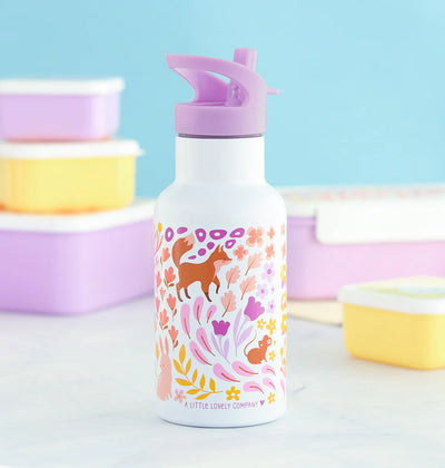 Botella inox. Flower garden