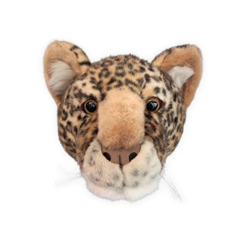 Cabeza de peluche Leopardo