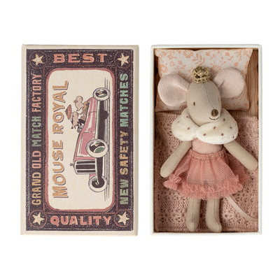 Little Mouse Big Sister in Matchbox Maileg