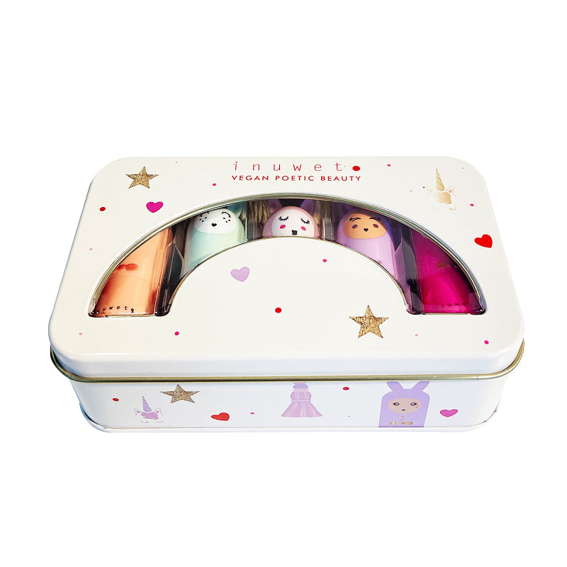 Caja metálica 5 Bálsamos labiales * Edición Limitada *