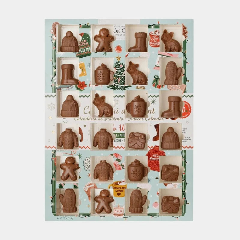 Advent Calendar Hello Winter Chocolate Figures