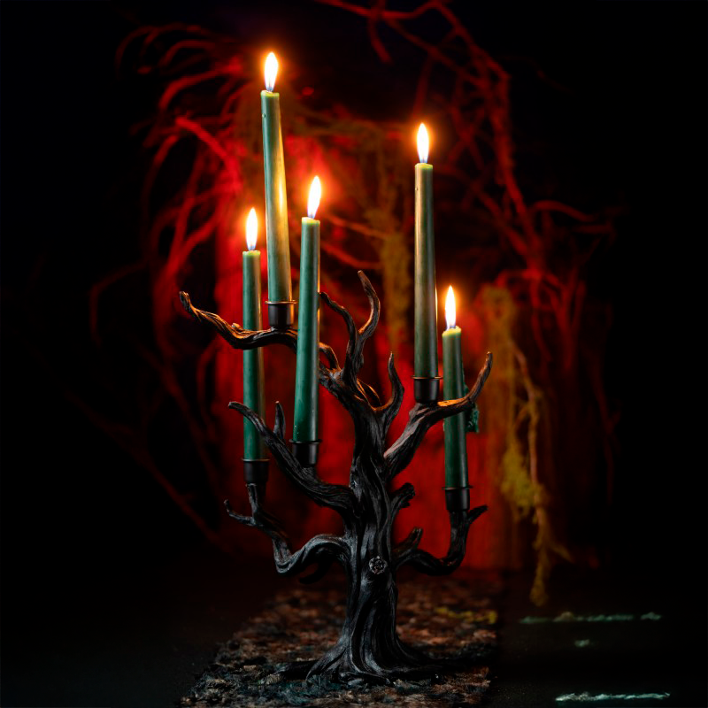 Candelabro árbol negro XL