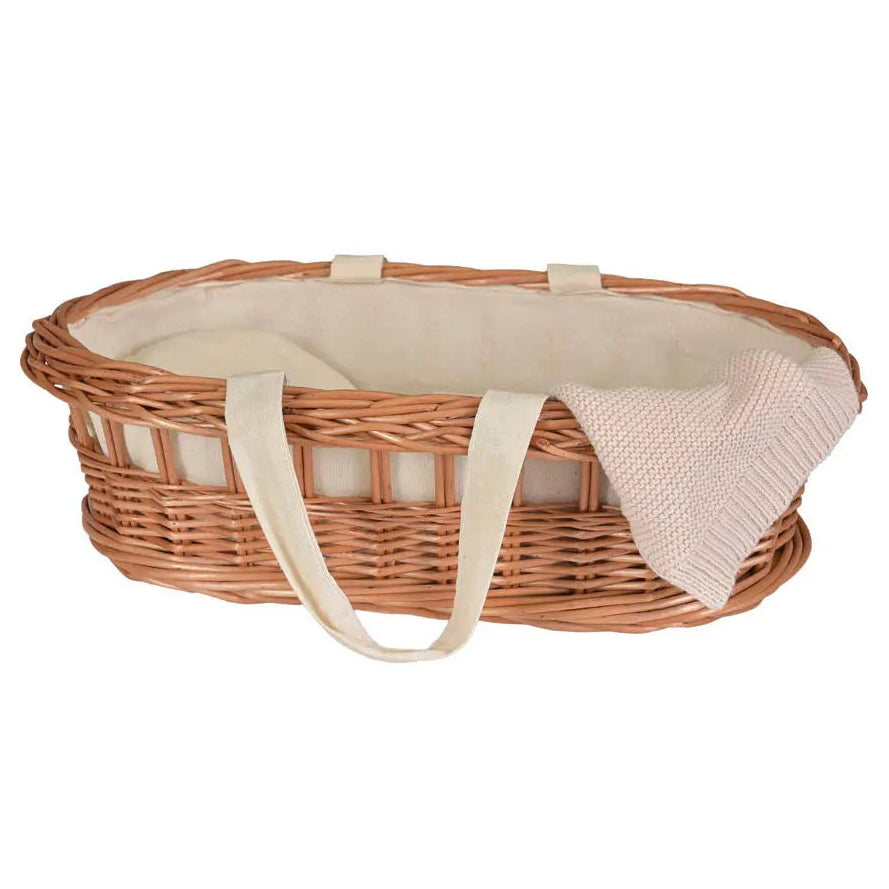 Mini berço de vime para bonecas Minikane Janelle