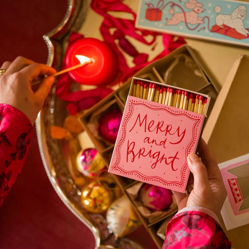 Merry and Bright Matchbox