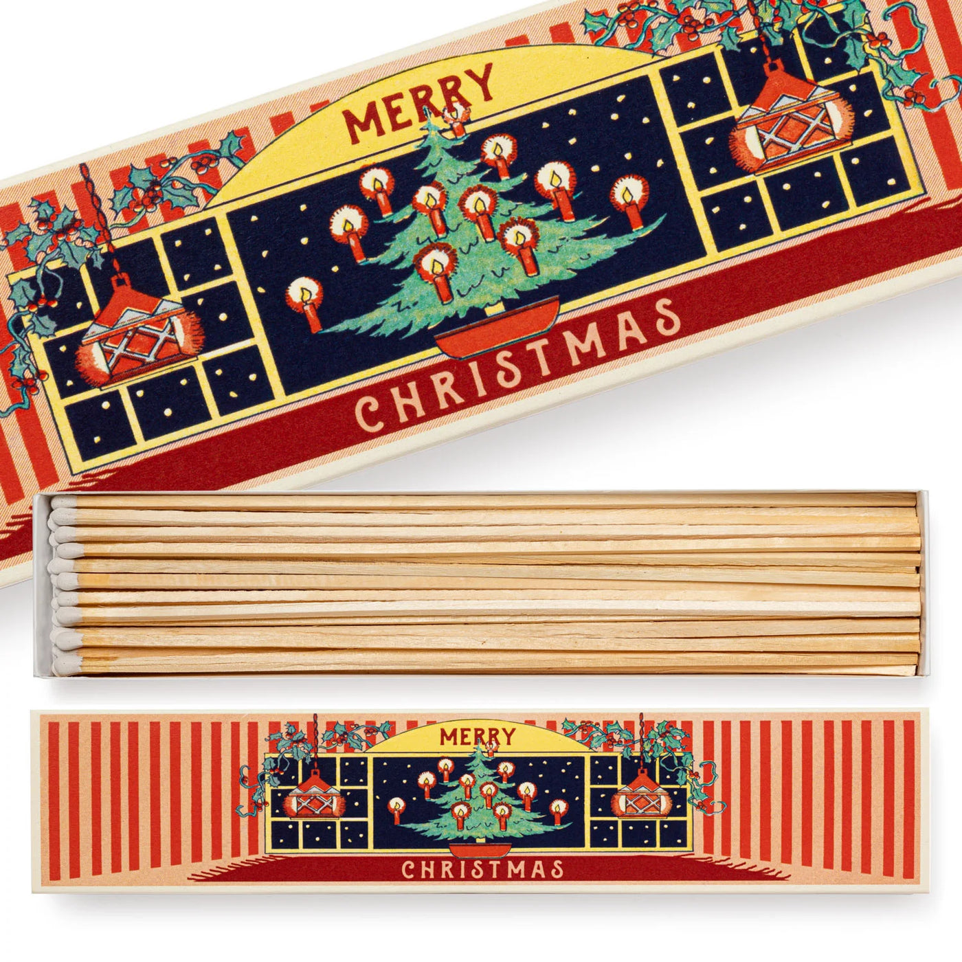 Christmas Window Long Matchbox