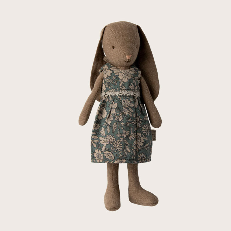 Brown bunny with dress