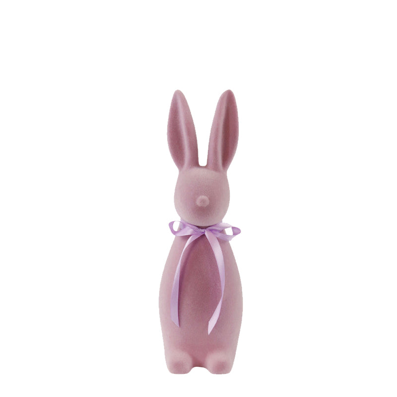 Lilac Easter Velvet Bunny S