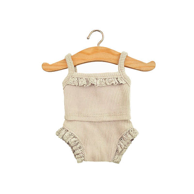 Ropa interior canalé y encaje para muñeca Minikane Gordis