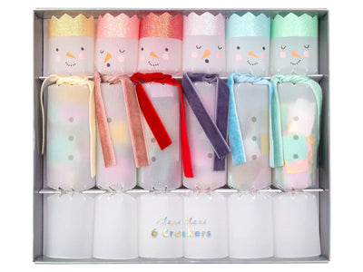 Multicolored Snowman Crackers