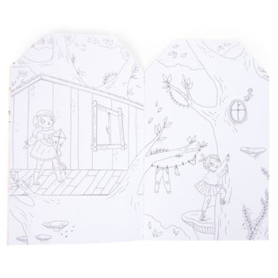 Cuaderno de pegatinas Vida en París