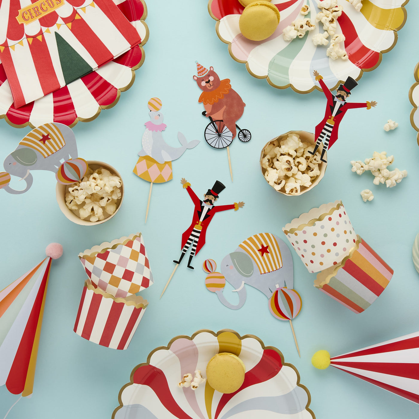 Kit Cupcake Circus / 12 uds.