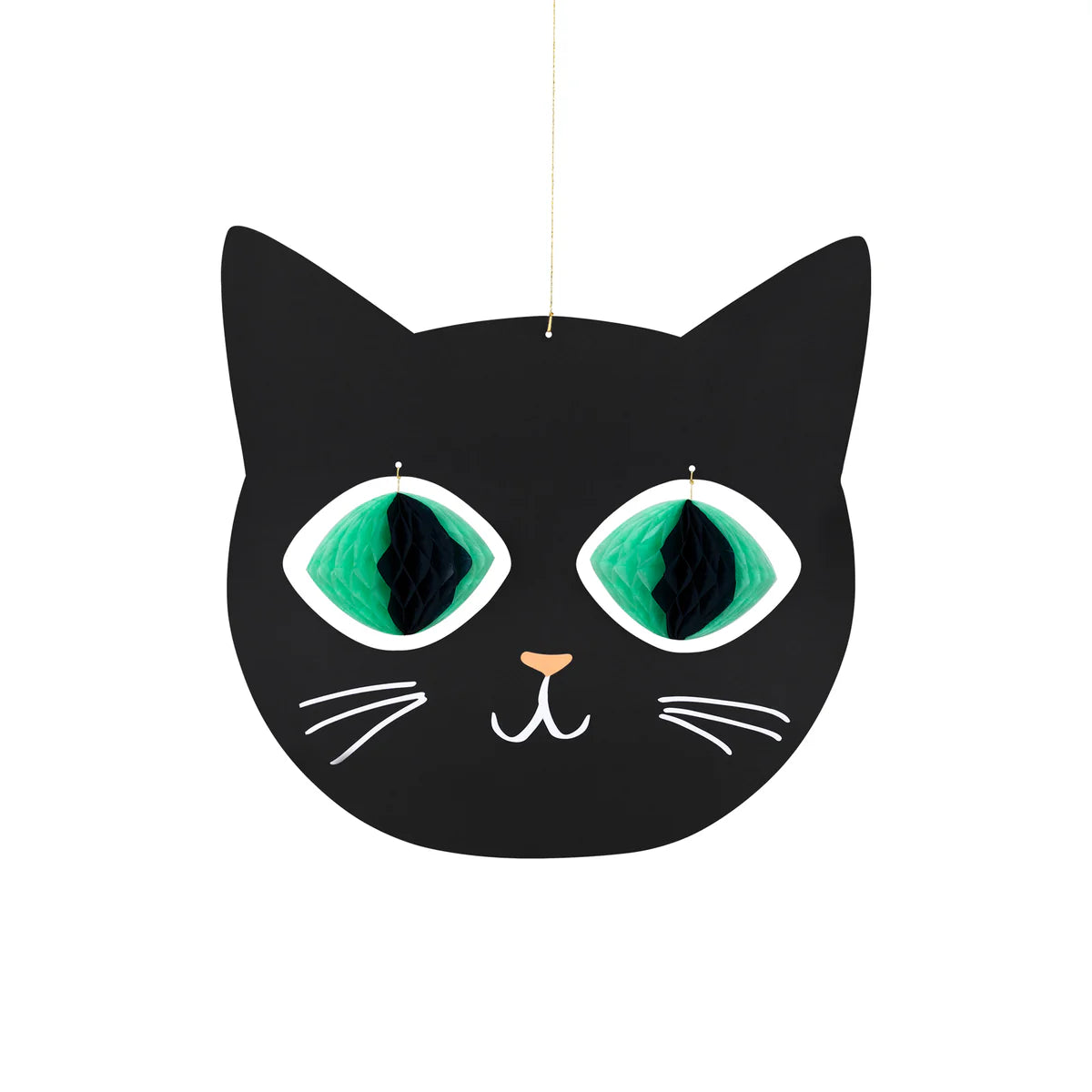 Kit de decoración cabezas Happy Halloween / 3 uds.