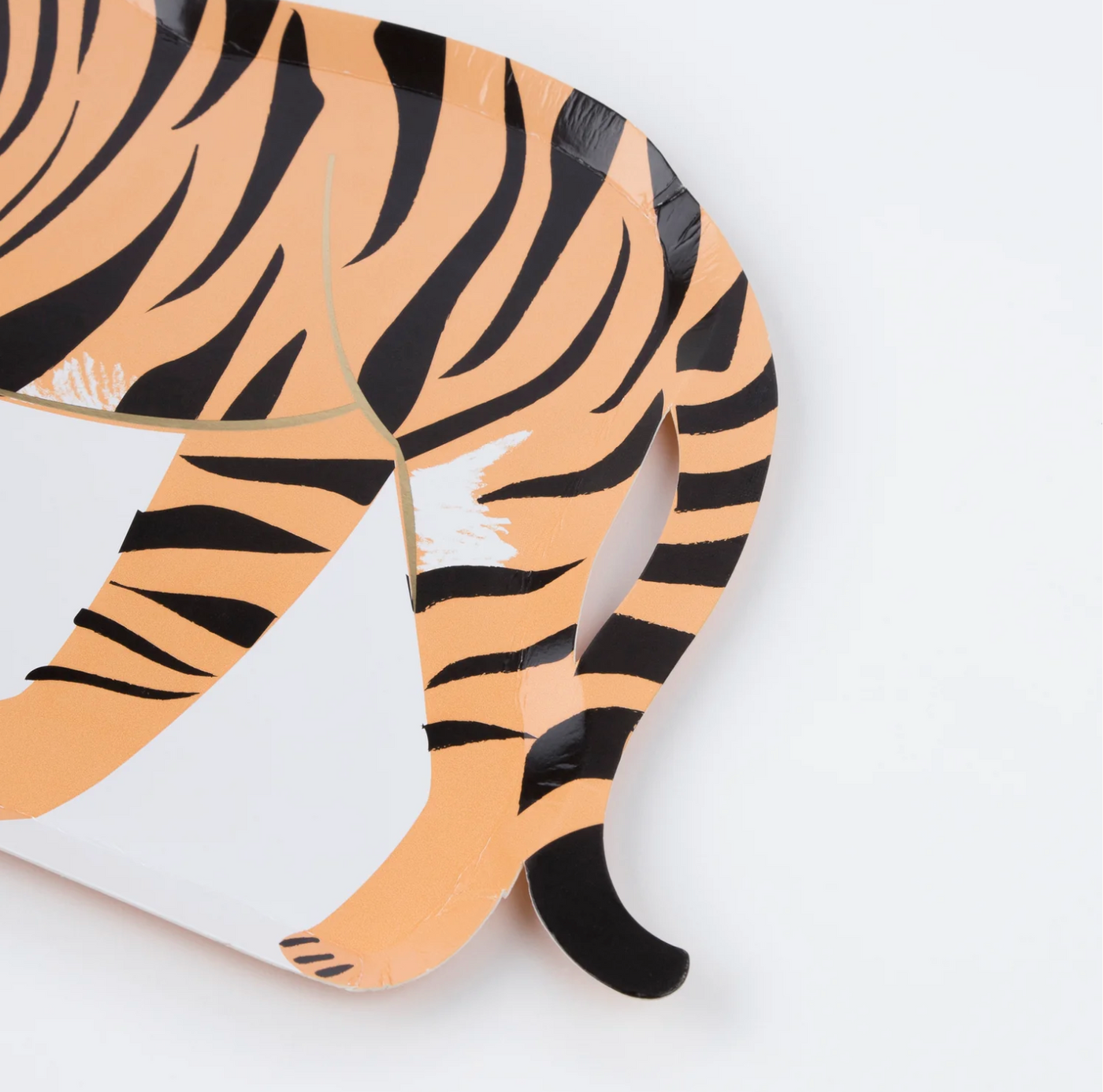 Tiger plate / 8 pcs.