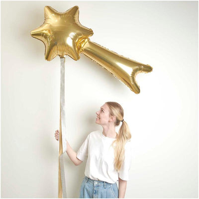 Golden Shooting Star Balloon