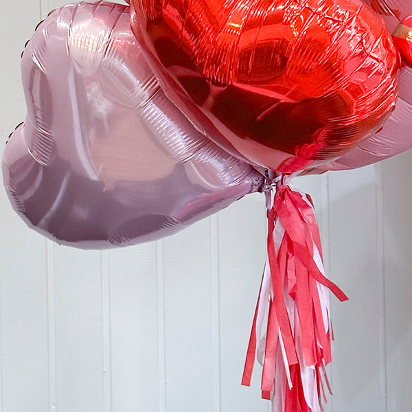 Bouquet globos S hinchados LOVE ROSE