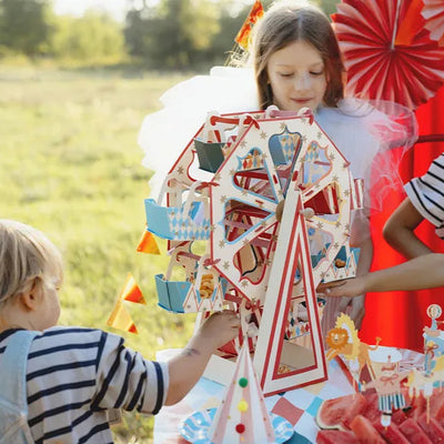 Vintage Circus Ferris Wheel Centerpiece