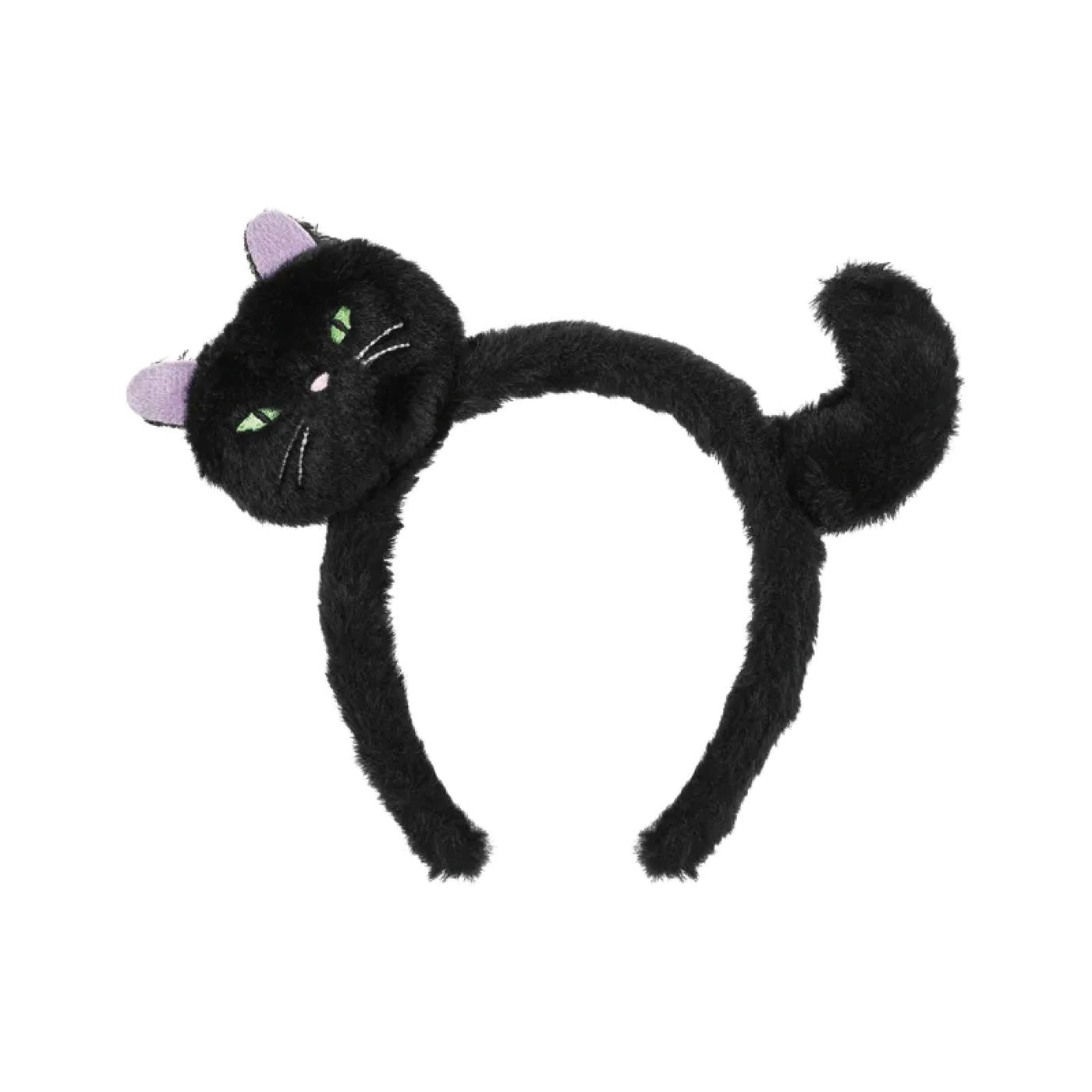 Diadema Halloween gato negro