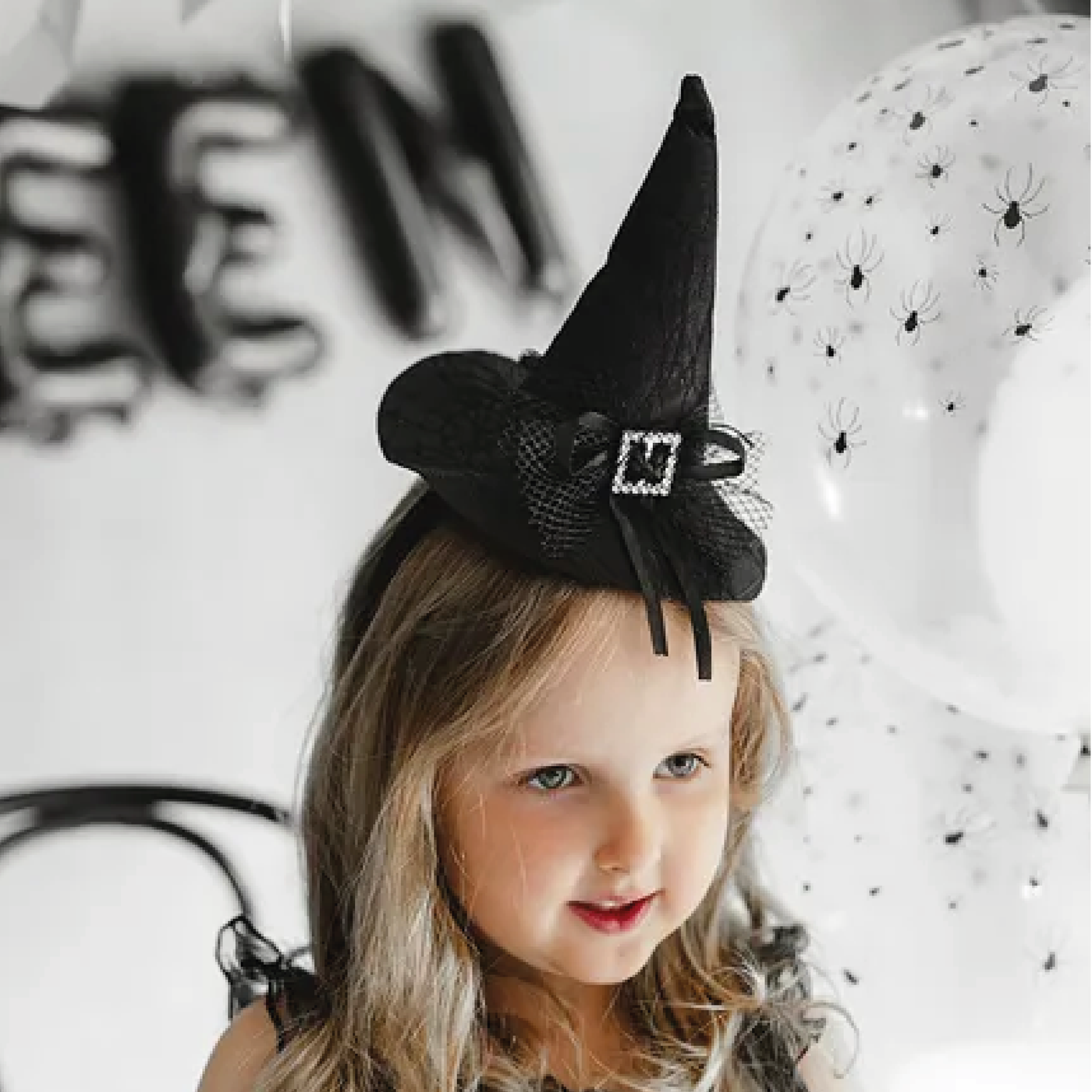 Diadema Halloween sombrero de bruja