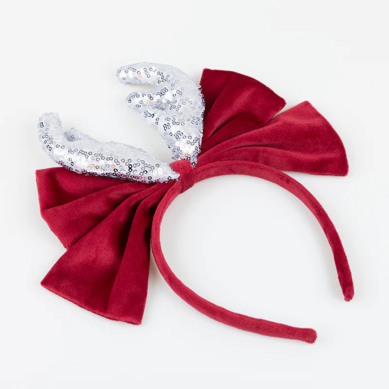 Diadema terciopelo Navideña