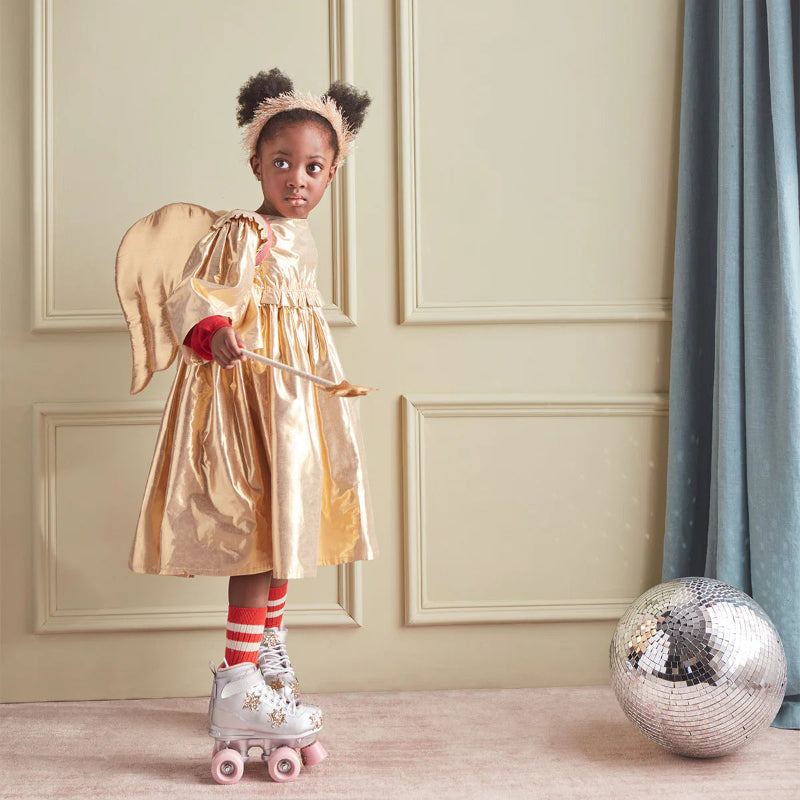 Golden Angel Costume with Wand