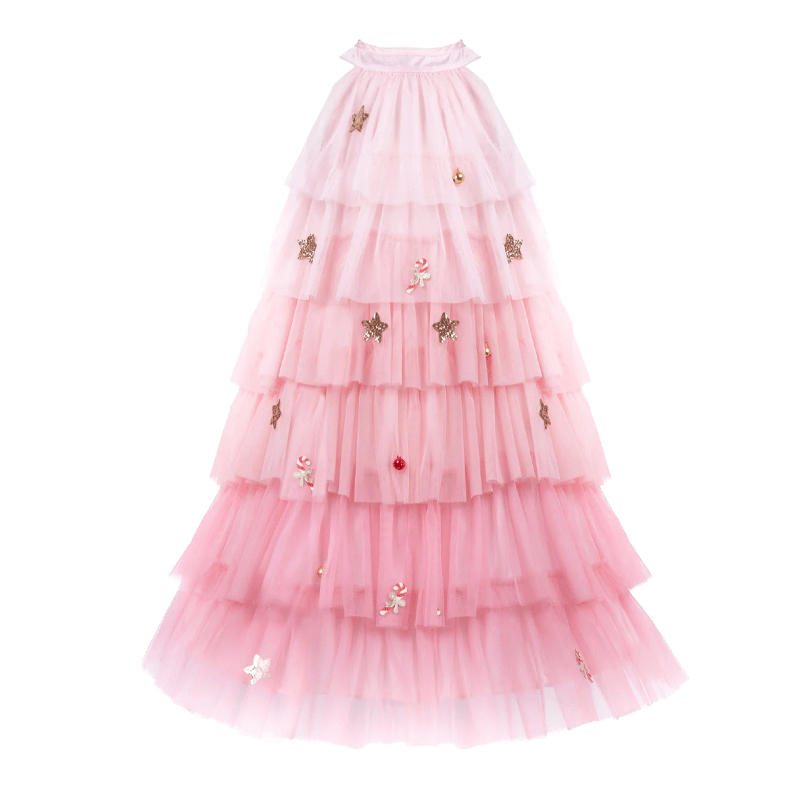 Disfraz Árbol de Navidad Rosa