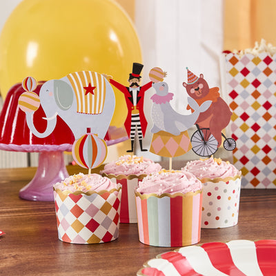 Kit Cupcake Circus / 12 uds.