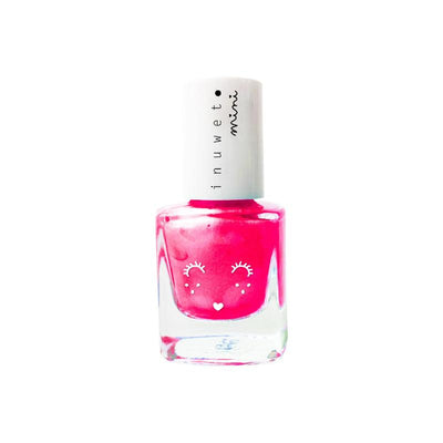 Esmalte à base de água Bubblegum neon fúcsia