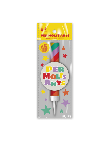 Fonte de Bengala "Per molts anys"