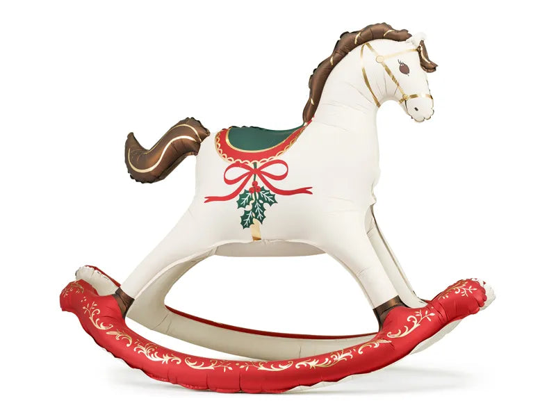 Globo caballo Navideño