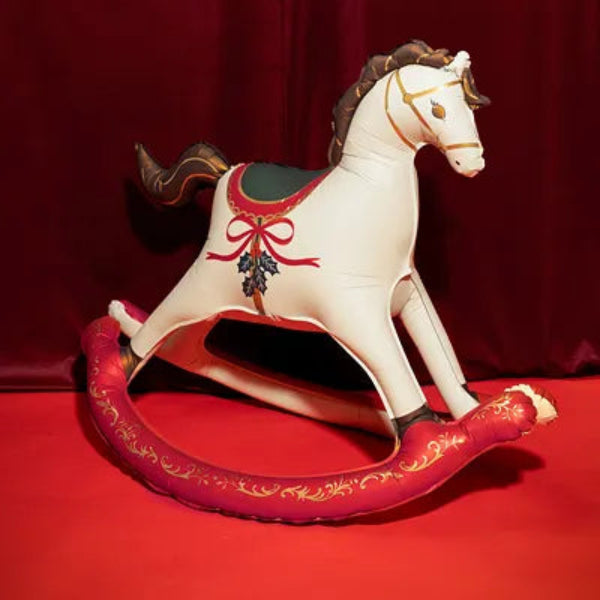 Globo caballo Navideño