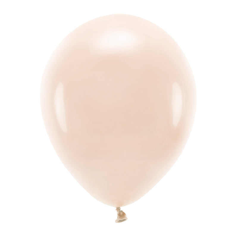 Globos ECO Dusty Rose pastel mate / 10 uds.