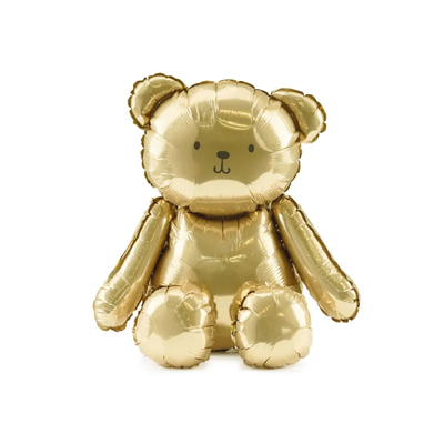 Golden Bear floor foil balloon