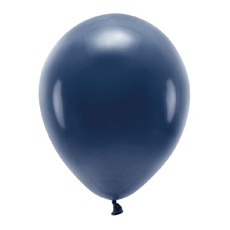 ECO Navy matte balloons / 10 pcs.