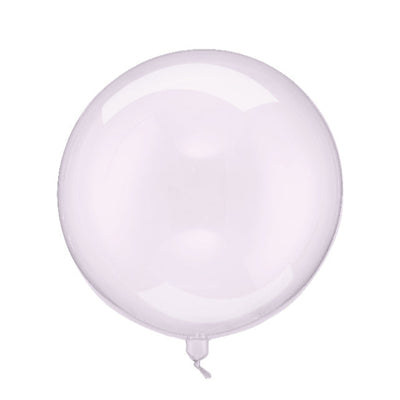 Globo Bubble transparente lila