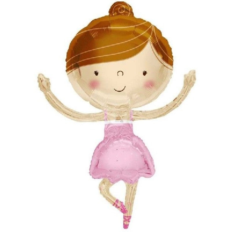 Ballerina Foil Balloon