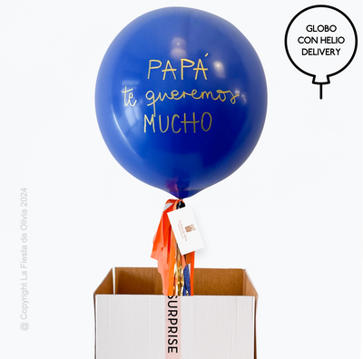 Globo Papá te queremos ICONIC PREMIUM hinchado