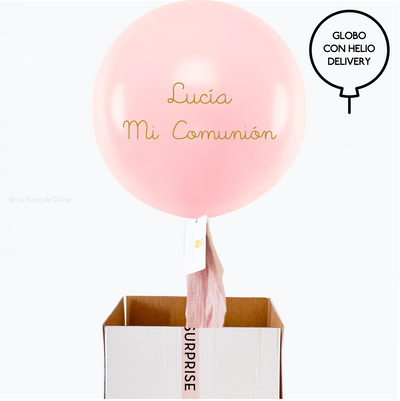 Balão inflado ICONIC PREMIUM Soft Pink