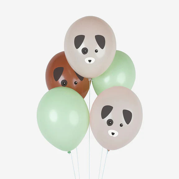 Globos Eco mix perritos / 5 uds.