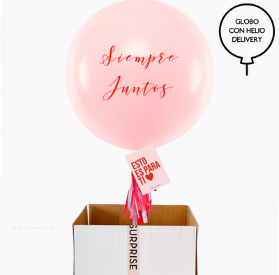 Balão inflado ICONIC PREMIUM Soft Pink