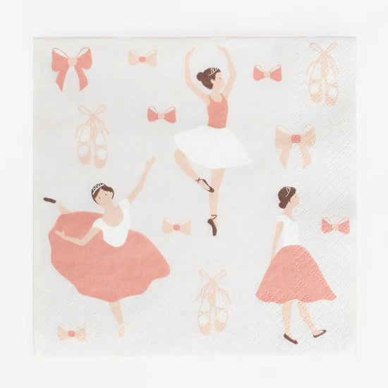 ECO ballerina napkins / 20 pcs.