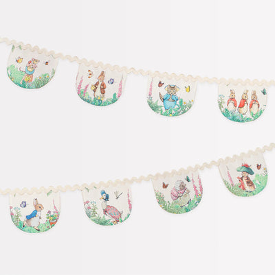 Peter Rabbit fabric garland