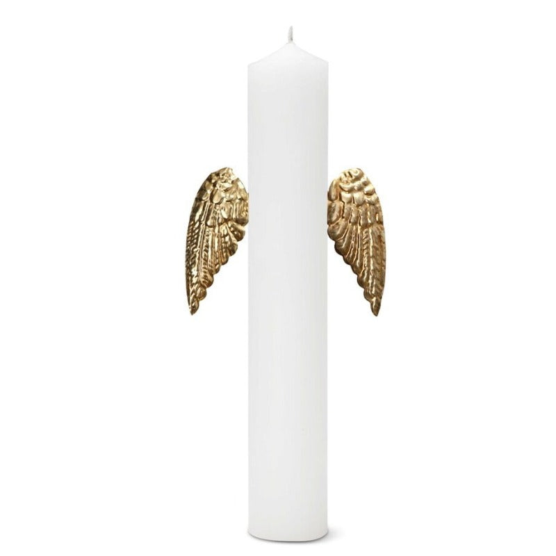 XL wings jewel for Christening or Communion candle