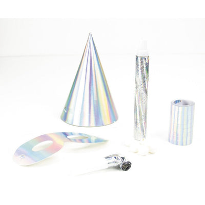 Iridescent New Year's Eve party favors / 10 people 