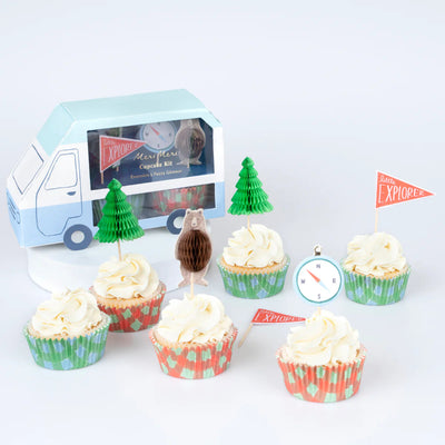 Kit Cupcake Camping Adventure / 24 uds.