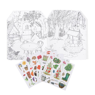 Cuaderno de pegatinas El Jardinero