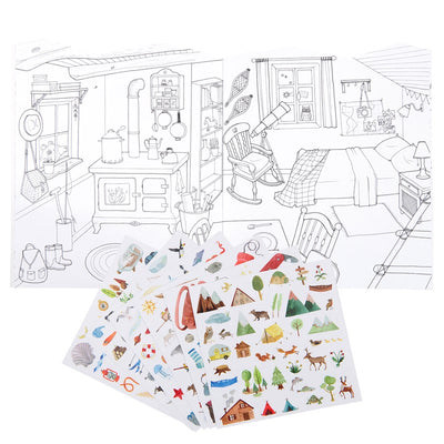 Cuaderno de pegatinas El Explorador